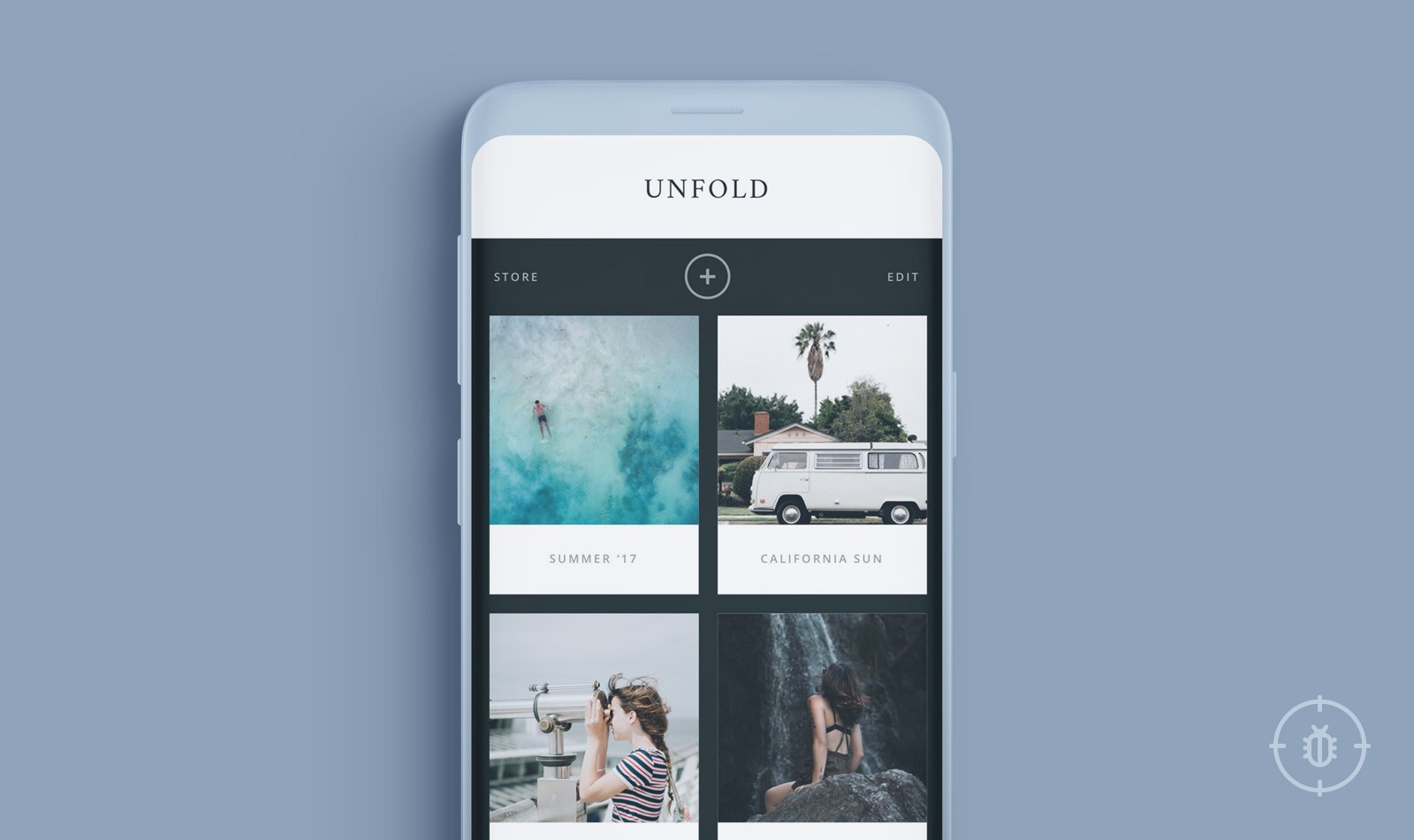 Bug Crawl semanal de la aplicación Unfold (aplicación para crear historias para Android) realizado por QAwerk