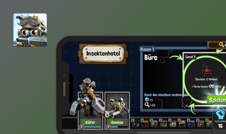 Errores encontrados en Bug Heroes: Tower Defense para iOS