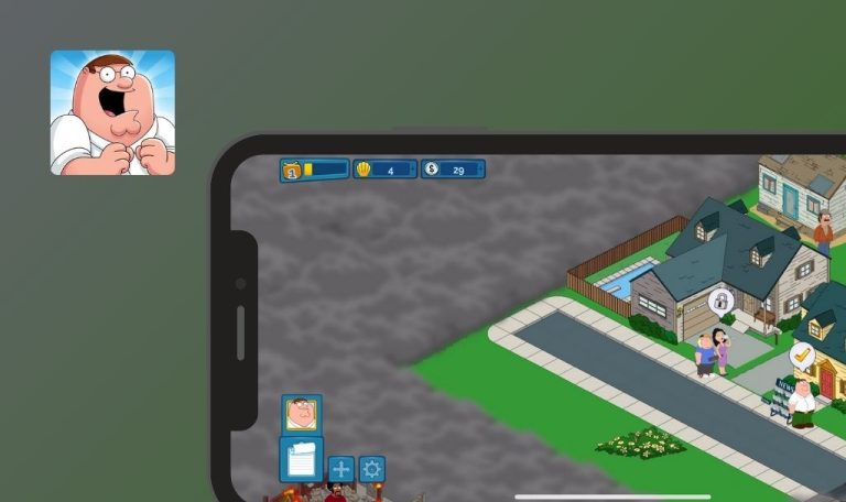 Errores encontrados en Family Guy The Quest for Stuff para iOS
