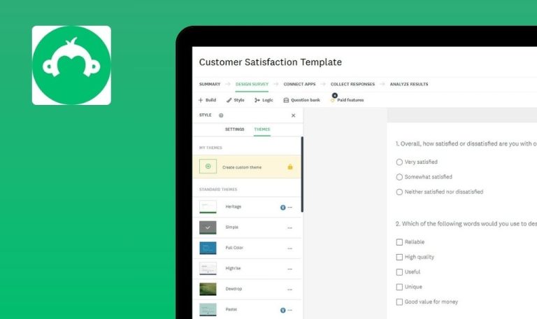 Errores encontrados en SurveyMonkey SaaS